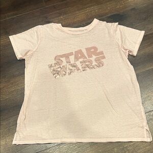 Star Wars Her Universe Pink Star Wars Lightweight Shorts-Sleeve Shirt